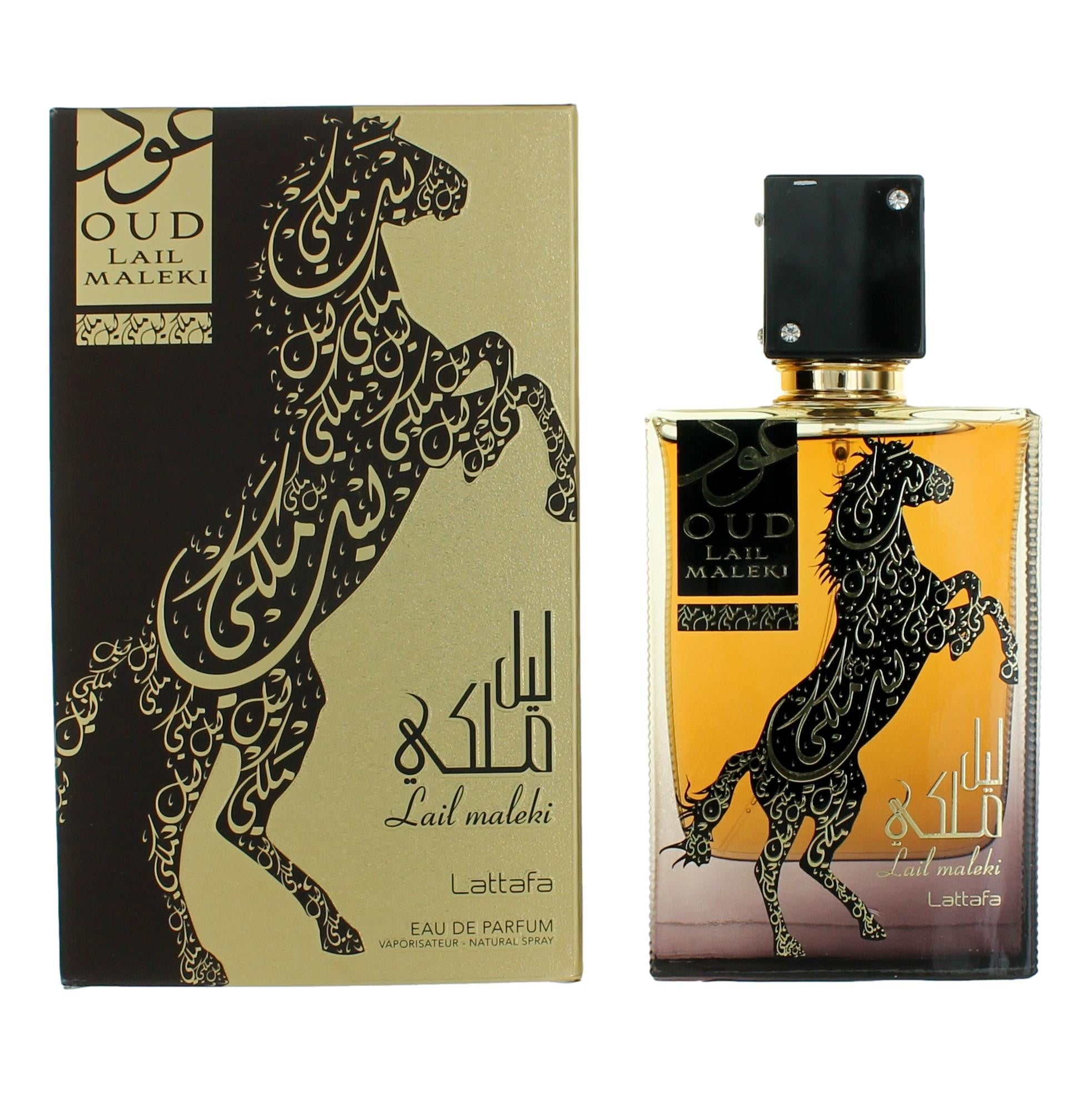 Photo of Oud Lail Maleki by Lattafa, 3.4 oz EDP Spray for Unisex